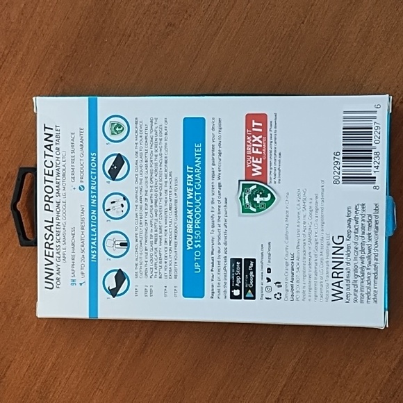 Liquipel Screen Protector Liquid Glass Kit Cell Phone Smartwatch Tablet Kindle - Picture 2 of 4